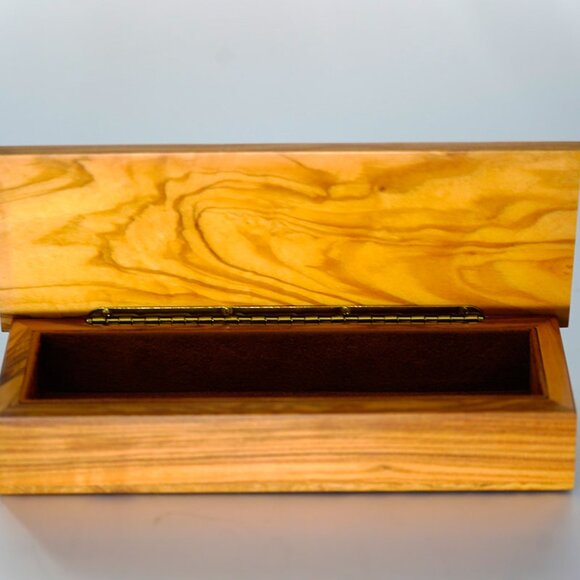 Notturno Intarsio wooden box with velvet-lined interior - Picture 3 of 8